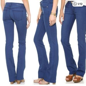 Current/Elliott slim boot Bootcut Jeans in National blue 27